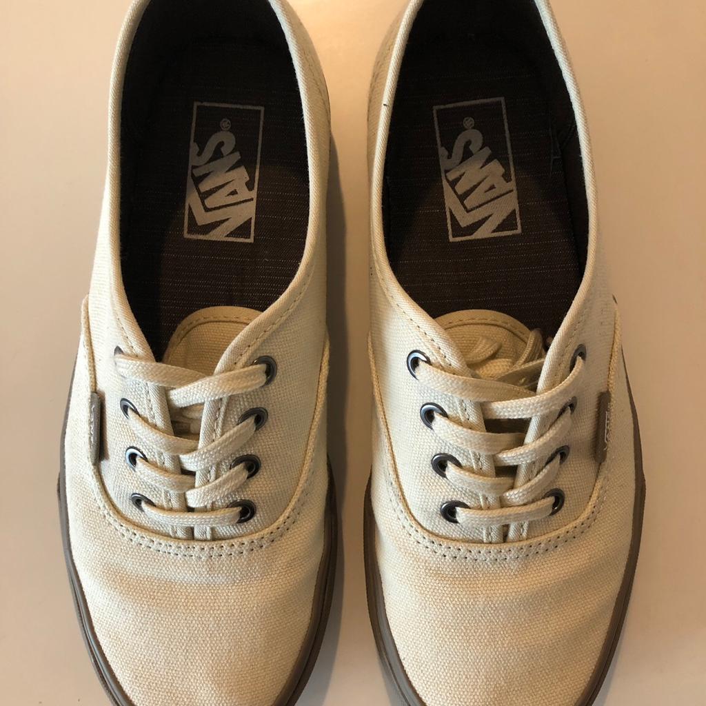 Vans authentic sale cream walnut