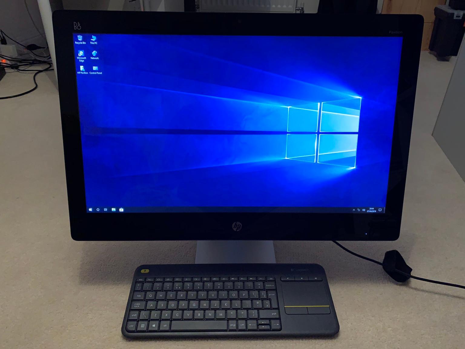 HP Pavilion 23” All In One Touchscreen PC in MK42 Shortstown für 150,00