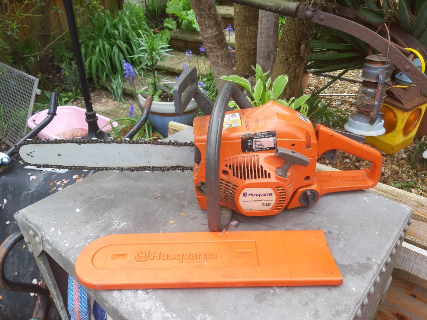 Husqvarna 142 e series chainsaw. in CH8 Holywell for £150.00 for sale
