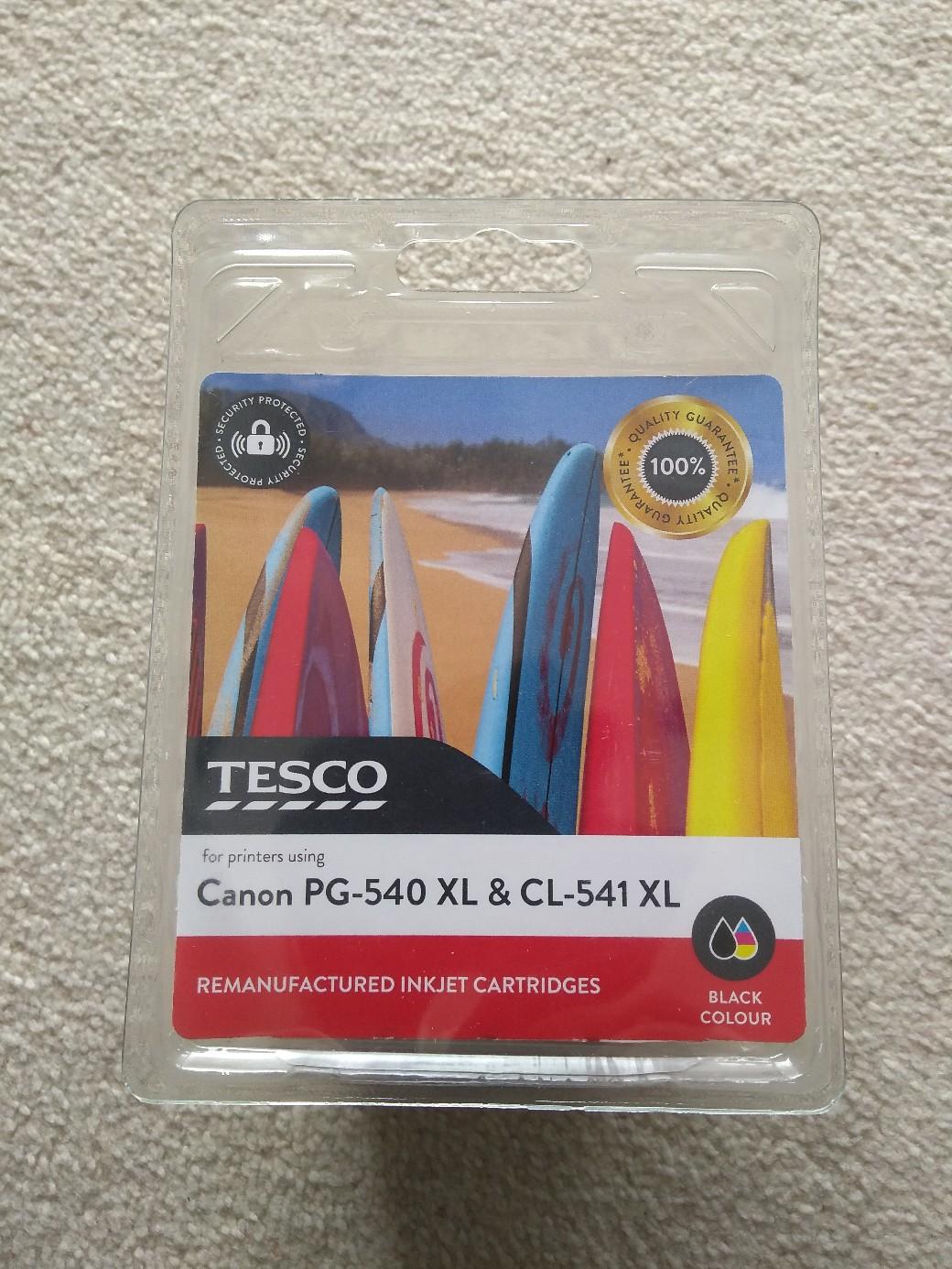 Tesco Remanufactured Canon PG-540 XL Black Ink Cartridge - Tesco