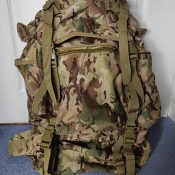 60 L burgen rucksack
Used only once, as new
Ideal for cadets