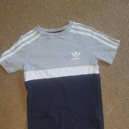 hardley warn verry good condition boys Adidas t shirt 7 to 8 year old I paid 15 pound for it