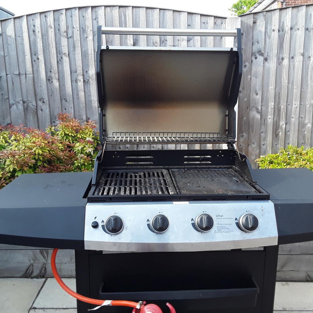 ULTAR 4 BURNER GAS BARBECUE & 13KG BOTTLE GAS in WF5 Wakefield for £85.