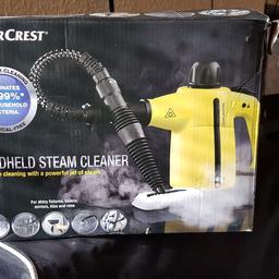 Handheld steam cleaner.Hardly used.Boxed.Collection preferable