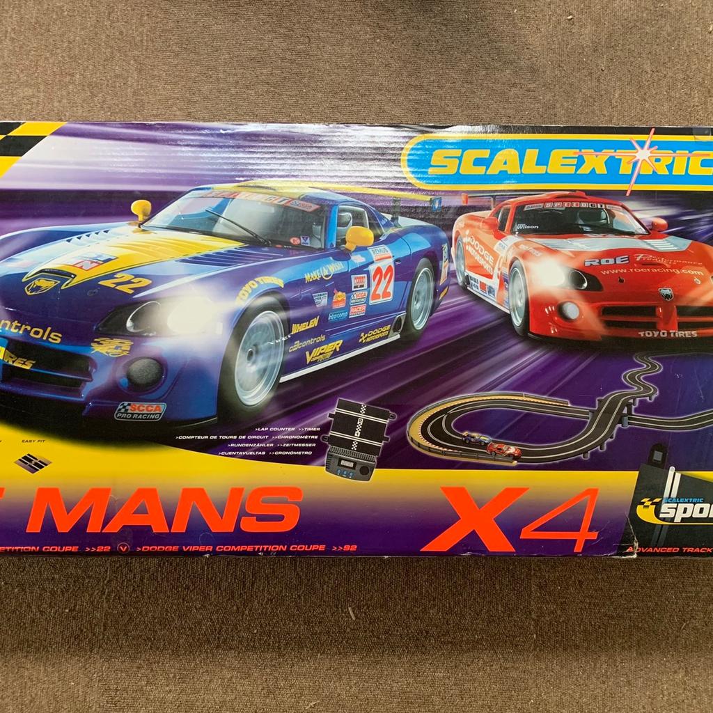 Scalextric le mans store x4