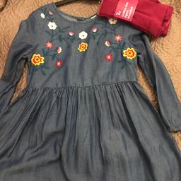 Brand new age 6 dress and tights