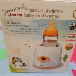 Verkaufe Babykostwärmer von Beurer, voll funktionsfähig und mit Bedienungsanleitung in Originalverpackung.
Mit Temperaturanzeige, zum Aufwärmen und warm halten.
