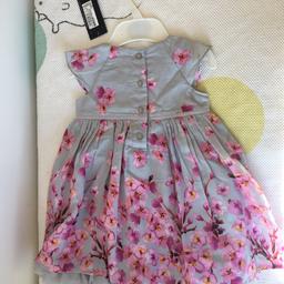 A brand new, with tags, 3-6 month beautiful dress from Marks and Spencer. From a pet and smoke free home. Collection B97 or will post for a fee