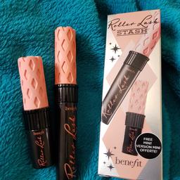 Benefit Roller Lash. The full size hasen't been opened at all. I have used the small one only two times.I bought this couple of weeks ago to try but didn't suit my asian lashes.