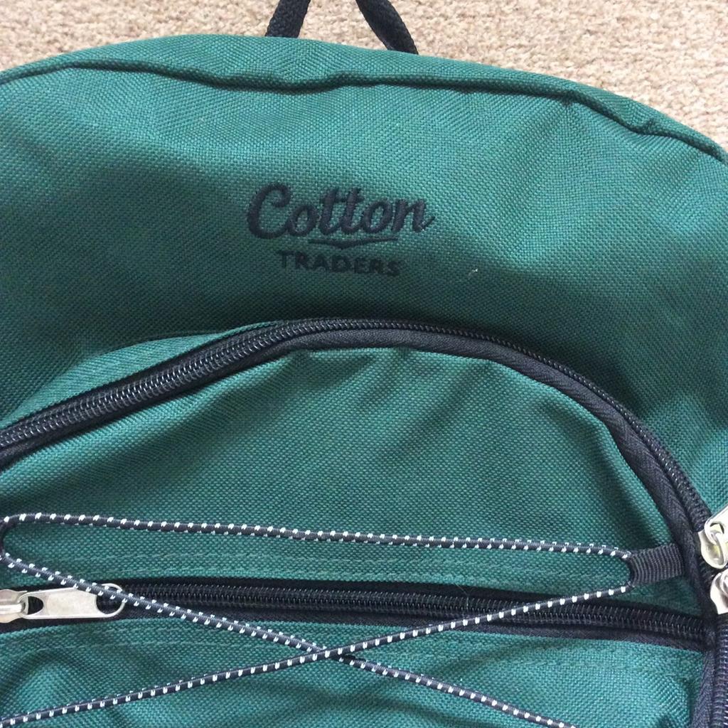 Cotton shop traders rucksack