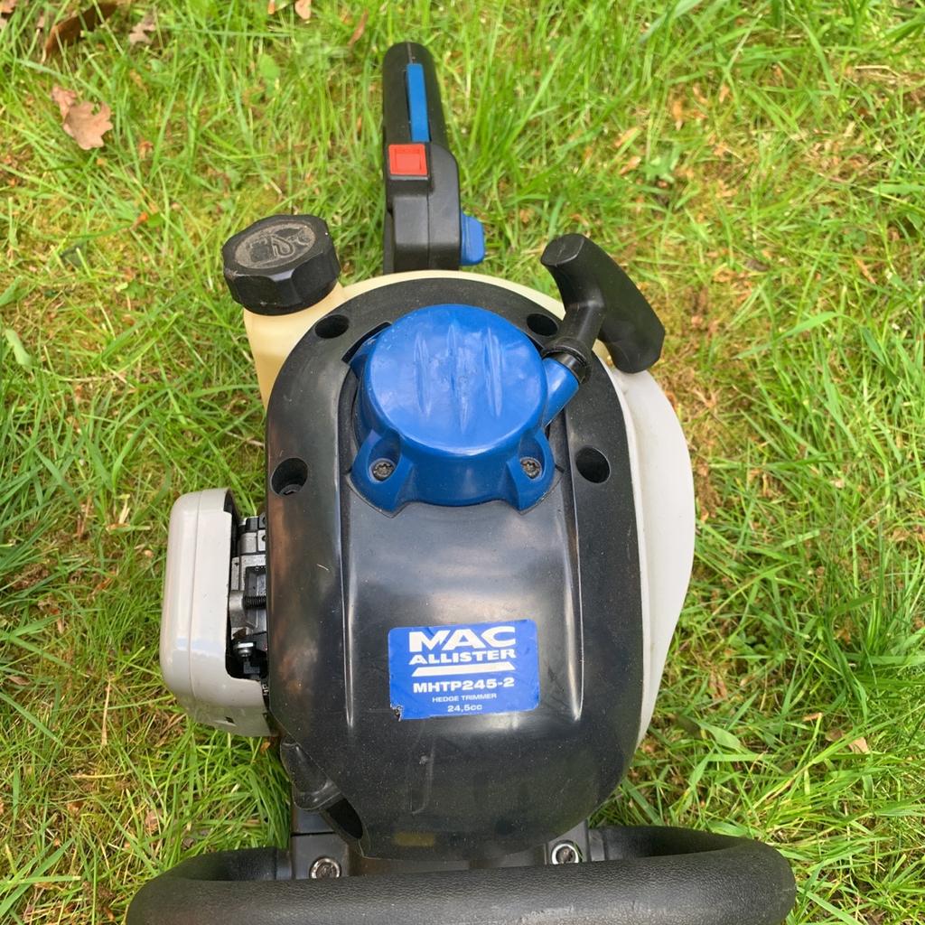 Mac Allister petrol 24.5cc hedge trimmers in GU20 Heath for 45.00