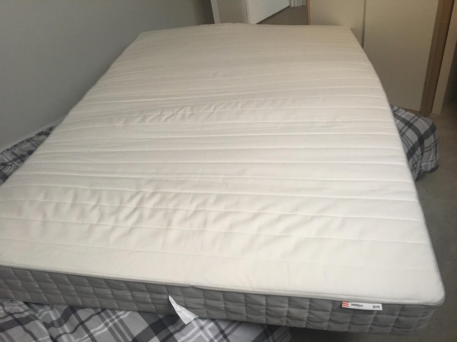 Ikea hafslo deals double mattress