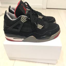 * Nike Air Jordan’s 4
* Size 8.5 Uk 
* Great condition (apart from the glue came off on the side of the 10)
* Call/text 07453888671
* No silly offers/ Time wasters pls
* Smoke&pet free house
* Check out my other items