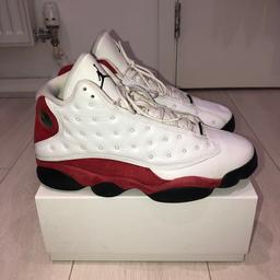 * Nike Air Jordan 13’s
* Size 8.5 Uk 
* Pristine condition (10/10) 
* Call/Text 07453888671 
* No silly offers/Time wasters pls 
* Pet & Smoke free house 
* Check out my other items