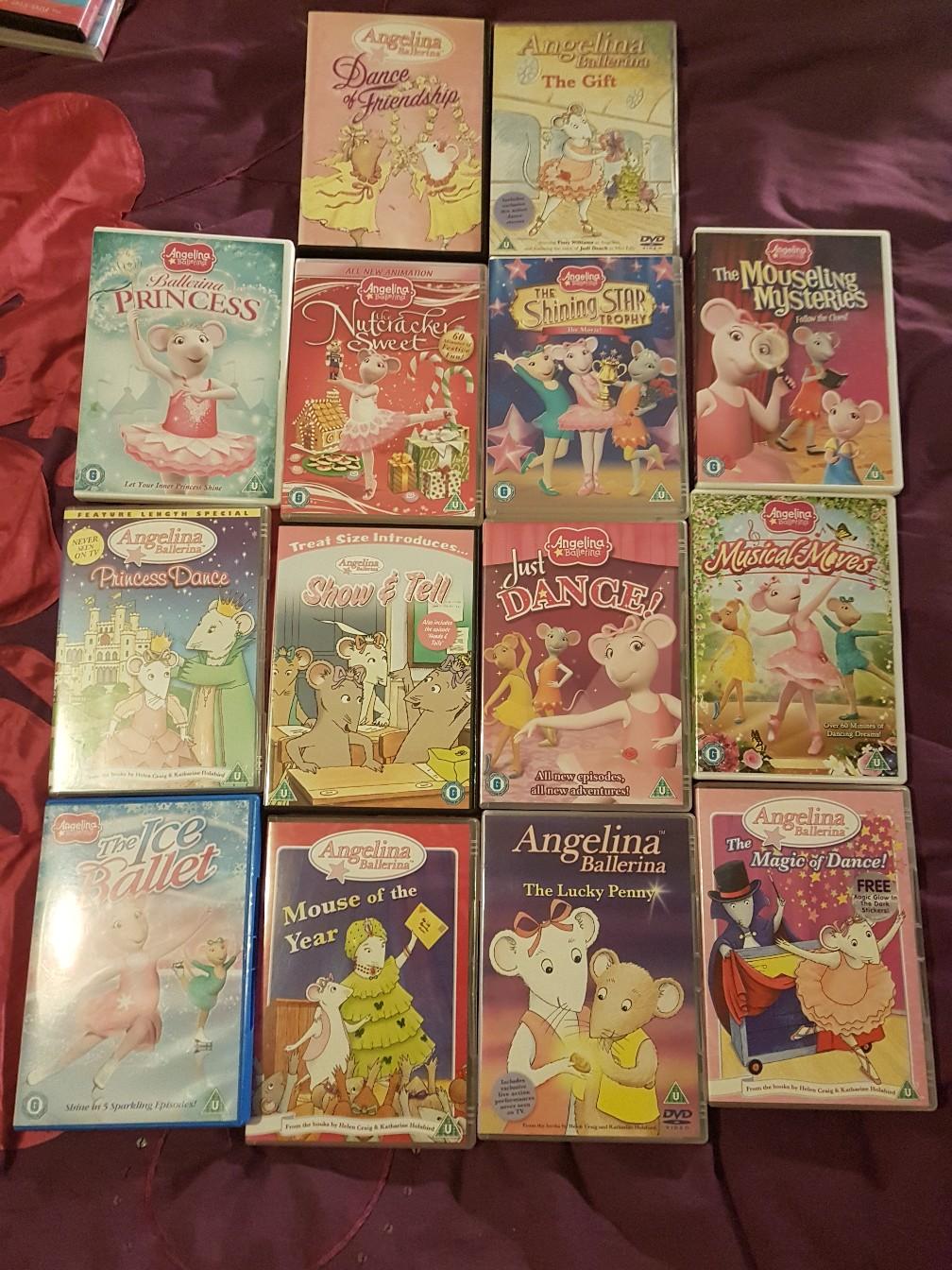 angelina ballerina dvds in WA8 Widnes for £5.00 for sale | Shpock