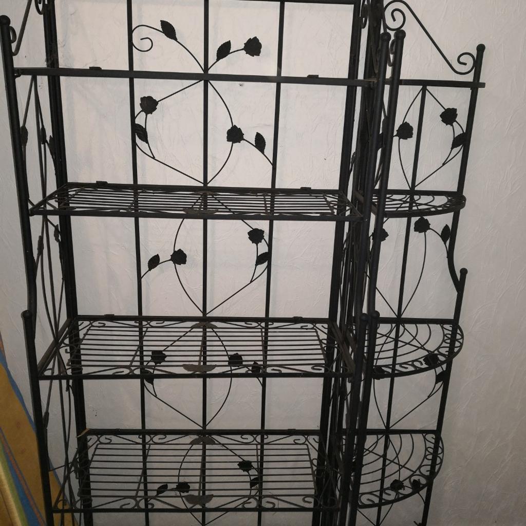 balkonregal Regal Metall Balkon schwarz in 90542 Eckental für € 40,00