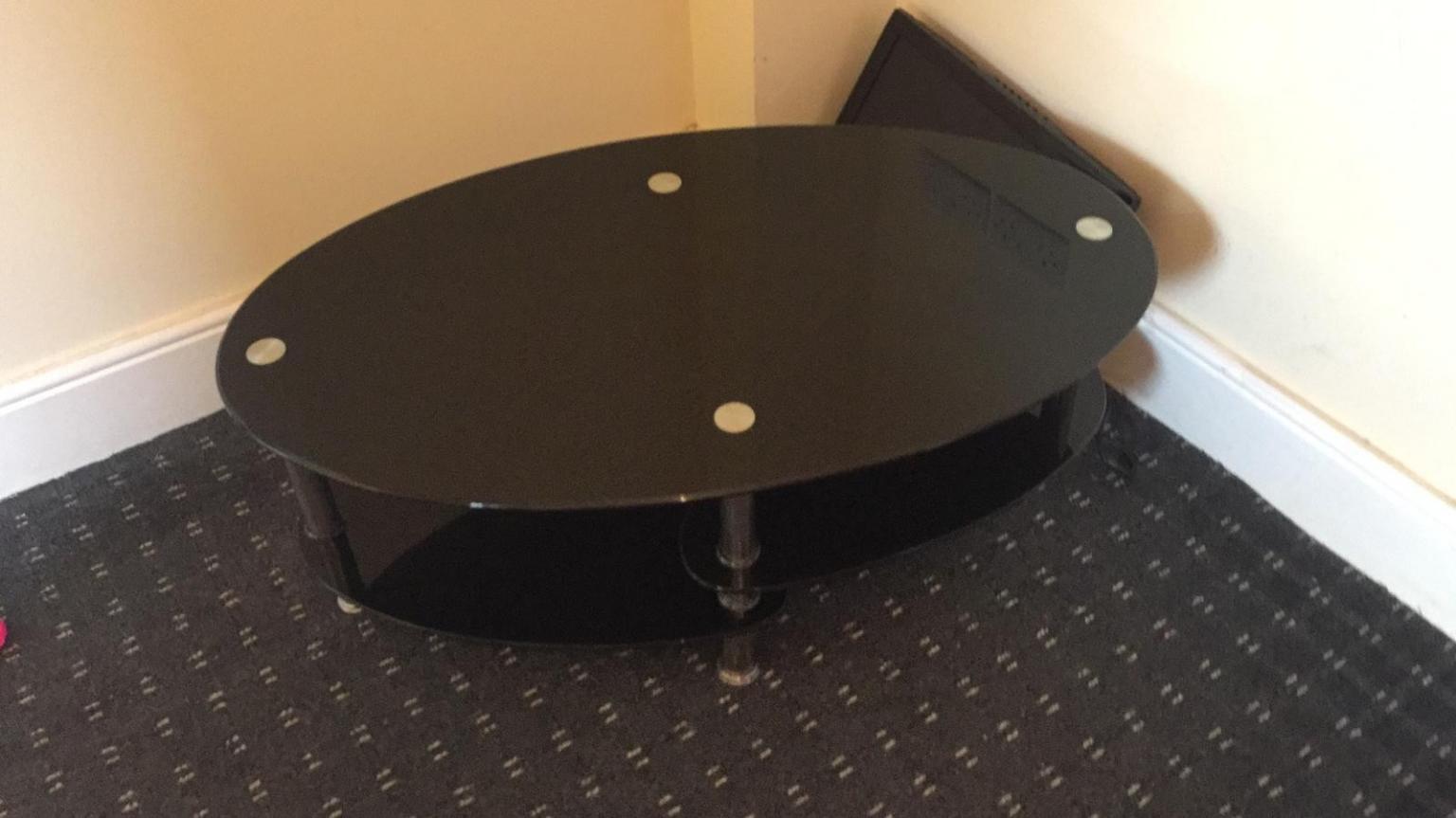 Black Glass Coffee Table in BB2 Blackburn für 15,00 £ zum Verkauf