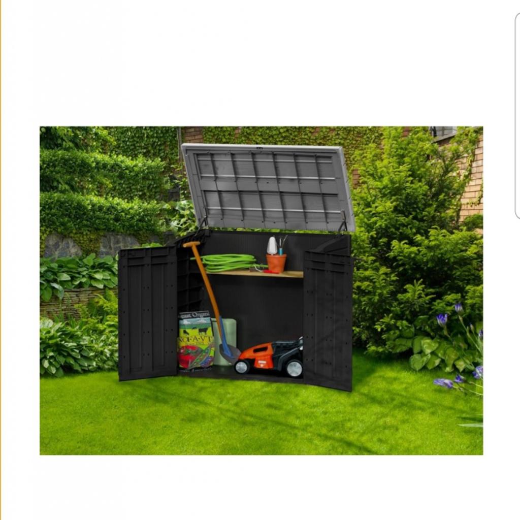 GSPT 200N Hydraulische Gasdruckfeder – Ersatz Für Keter Store It Out Premier XL / Grande / Jumbo Mülltonnenbox, Deckel-Schließhilfe Aus Metall Premium Jumbo Deckelstütze