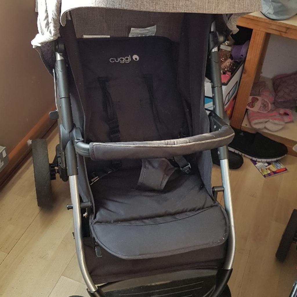 Cuggl hawthorn 4 hot sale wheel pushchair raincover