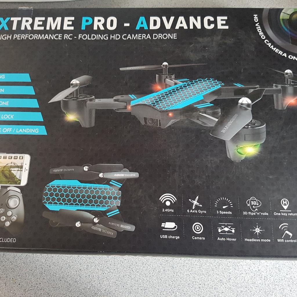 Xtreme pro advance foldable 2024 drone with hd camera