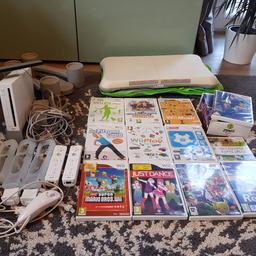 Wii console bundle includes all controller's, Wii board and 12 games.
1. Wii FIT PLUS
2. FAMILY TRAINER EXTREME CHALLANGE
3. SUPER MARIO BROS
4. ZUMBA FITNESS PACKAGE
5. Wii PLAY
6. SUPER SMASH BROS BRAWL
7. WORLD CHAMPIONSHIP SPORTS
8. JUST DANCE
9. Wii MUSIC
10. Wii SPORTS
11. Wii SPORTS RESORTS
12. MY FITNESS COACH GET IN SHAPE
Delivery possible within medway
Contact Viktor on 07889867293
ME3.