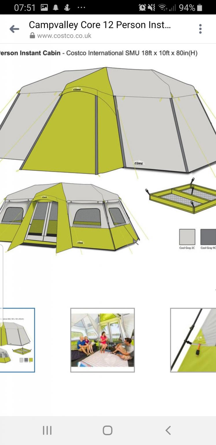campvalley core tent 12 person in LE67 Leicestershire for £140.00 for