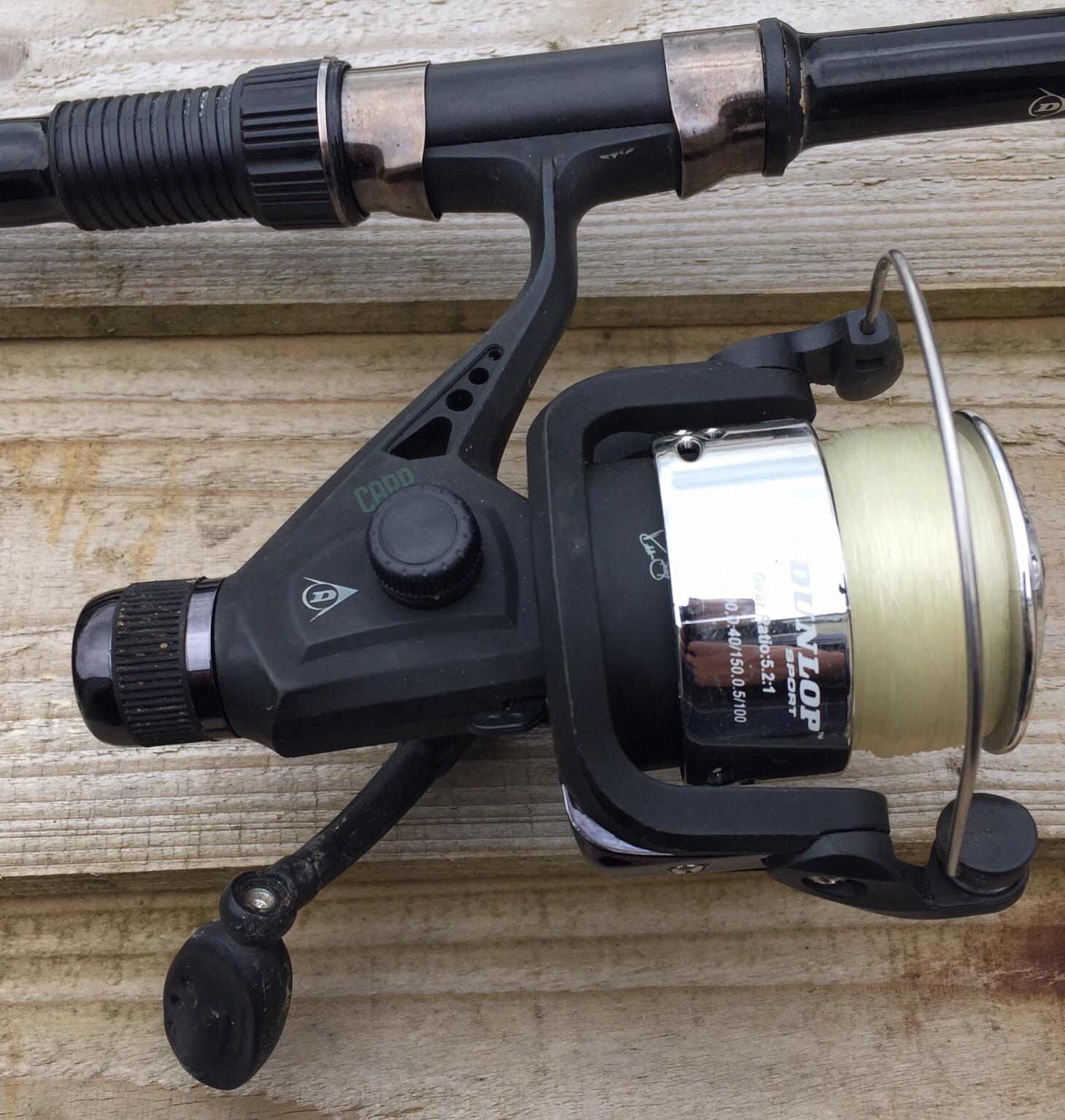 3 Piece Dunlop Carp Fishing Rod And Reel in NP11 Crumlin for £10.00 for