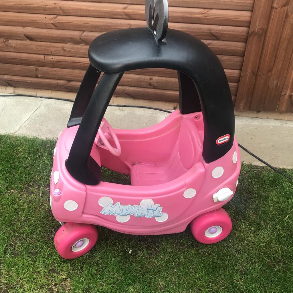 Minnie mouse cheap car little tikes