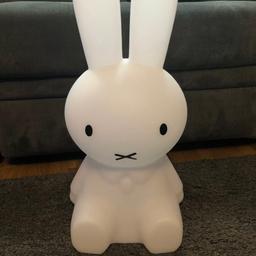 Miffy night light 50cm

Has a UK plug and dimmer switch 

Collection only