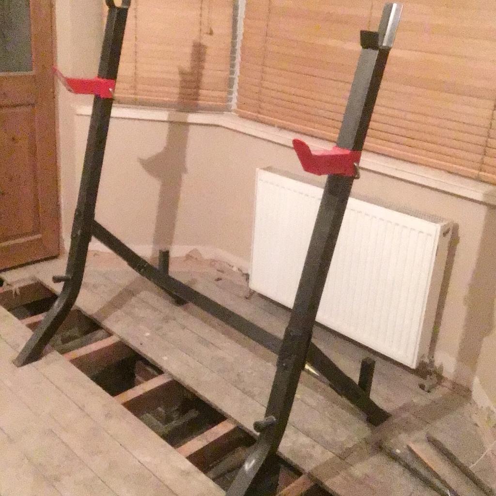 MAXIMUSCLE SQUAT RACK DEADLIFTS ROWS in for 35.00 for sale