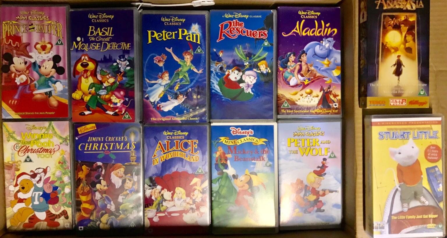 Disney/Animated VHS video cassettes in B26 Birmingham for £3.00 for ...