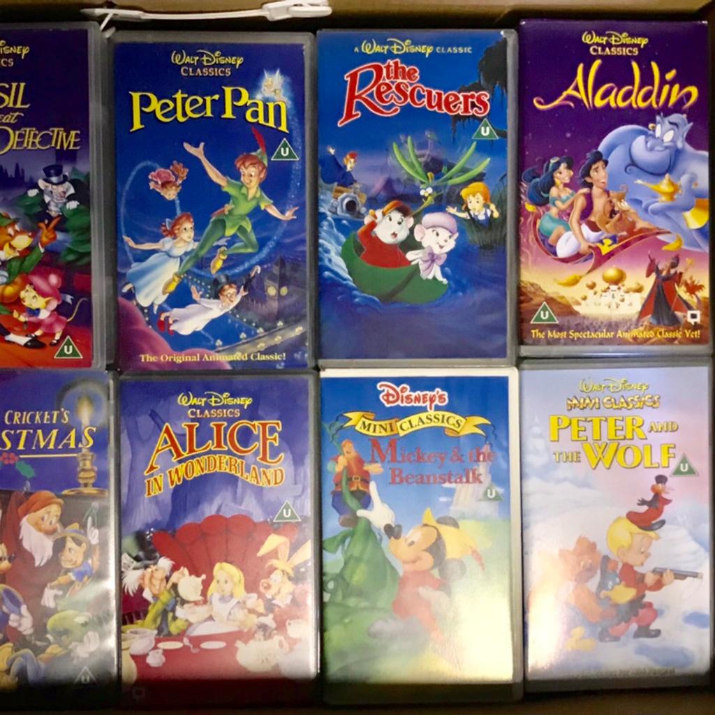 Disney/Animated VHS video cassettes in B26 Birmingham for £3.00 for ...