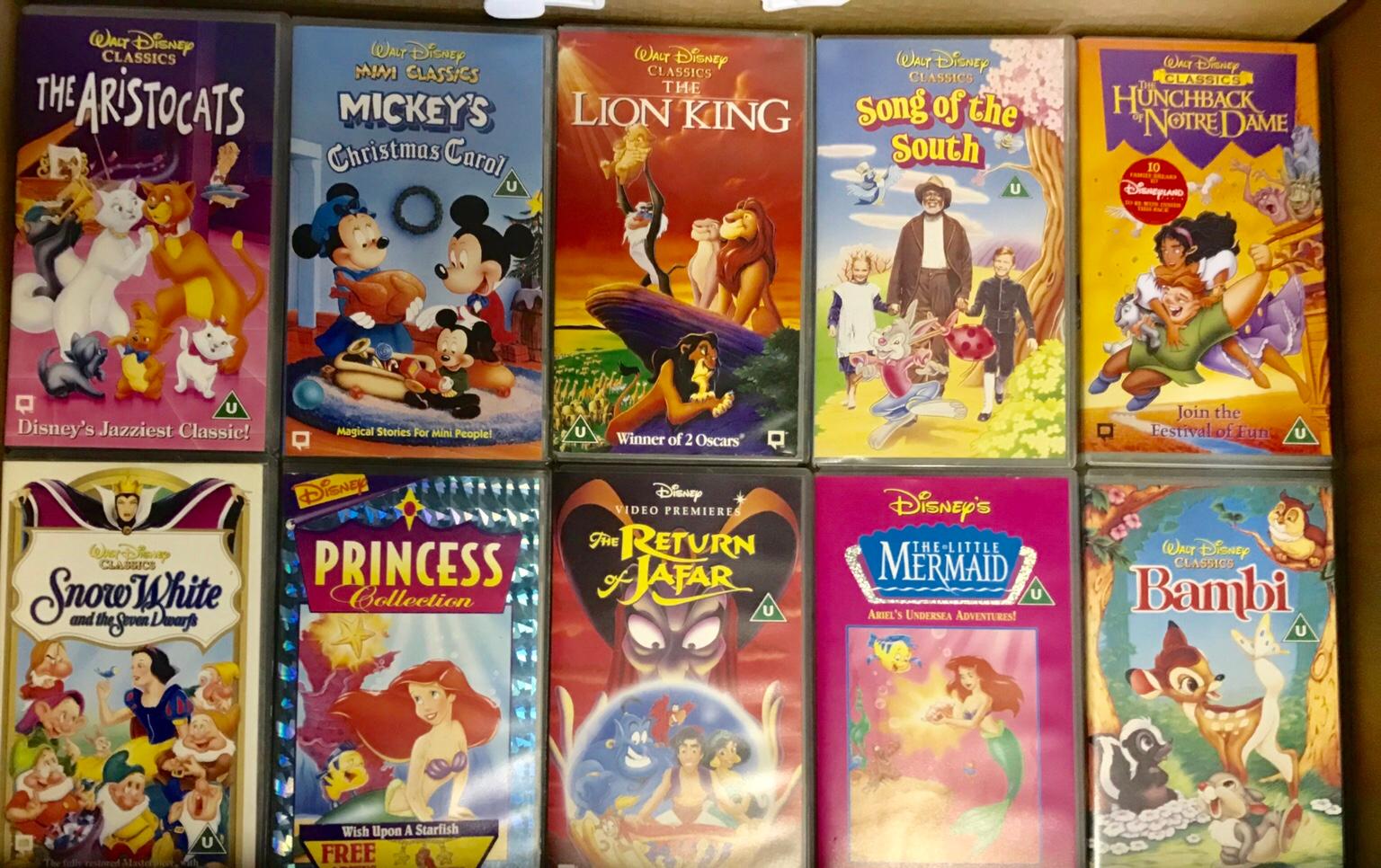 Disney/Animated VHS video cassettes in B26 Birmingham for £3.00 for ...