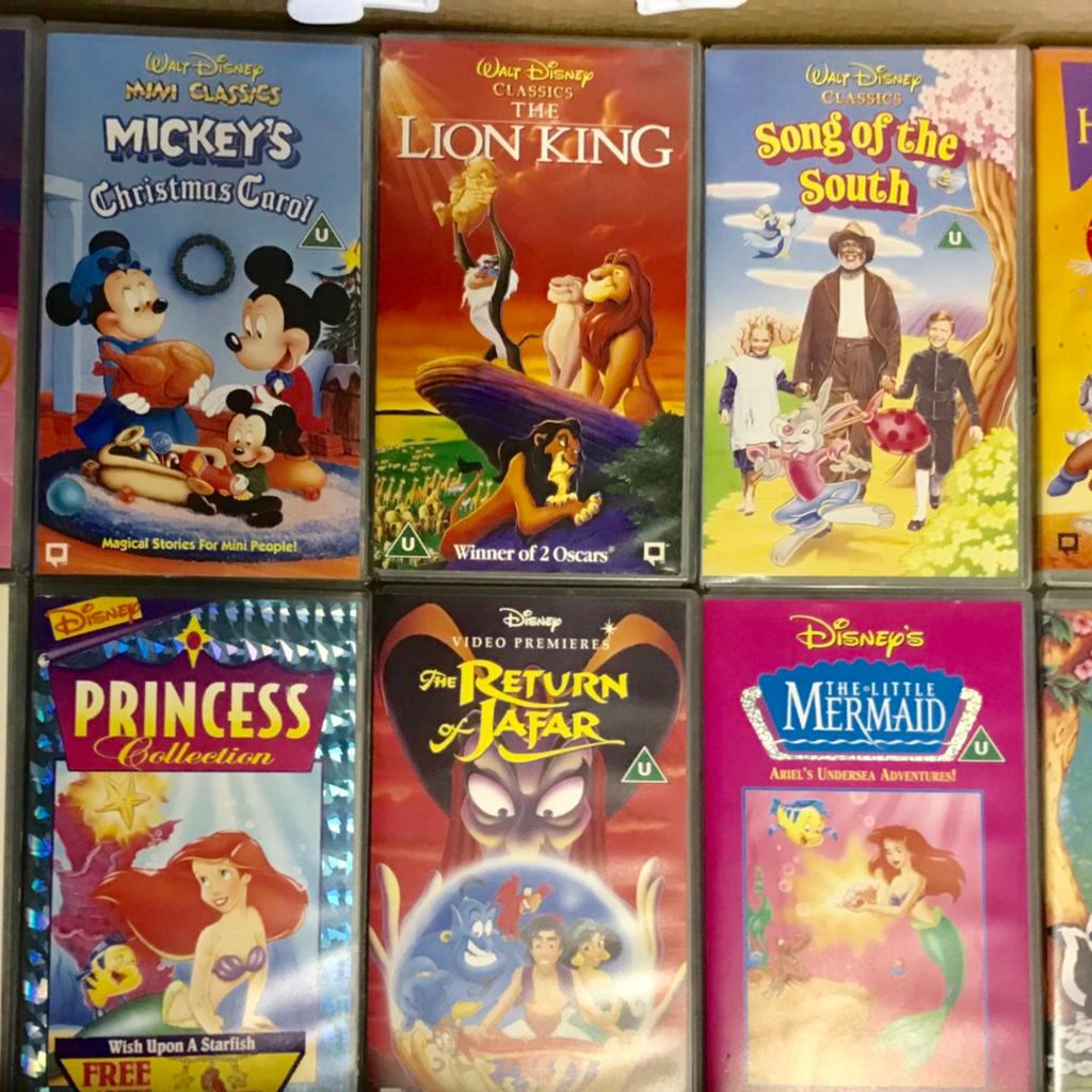 Disney/Animated VHS video cassettes in B26 Birmingham for £3.00 for ...