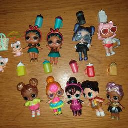 NOT PRICE MARKED
DUPLICATES, FOR SWAP OR SALE
COCONUT QT complete £7
COCONUT QT no shoes £5
ANGEL complete £7
DUSK complete £7
NEON QT complete £7
SPICE complete £7
QUEEN complete £10
DJ comple £7
COURT CHAMP complete £7
Lil sis UNICORN complete £10
Lil sis UNICORN just doll £5

Also wanting to buy trade exchange swap as little lady wants.....
Any punk boi family,
Big sister or pet unicorn family
Any luxe family
few others she hasn't got
thanks for looking
