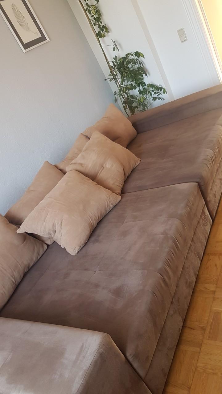 Federkern Big Sofa XXL Couch Sitzgarnitur in 46045 Oberhausen für 250