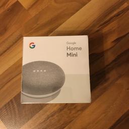 Ich verkaufe einen original eingepackten Google Home Mini Sprachassistenten, da ich dafür keine Verwendung habe.