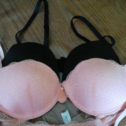 2 Brand new, without tags push up Bra. Size 34B