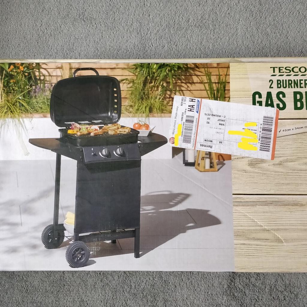 Tesco 2 shop burner gas bbq