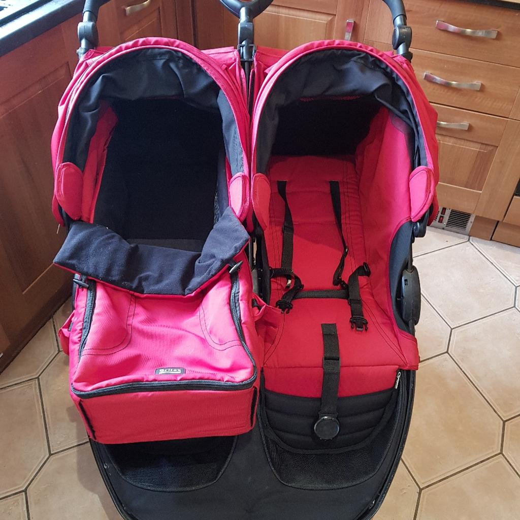 Britax b agile double newborn insert best sale