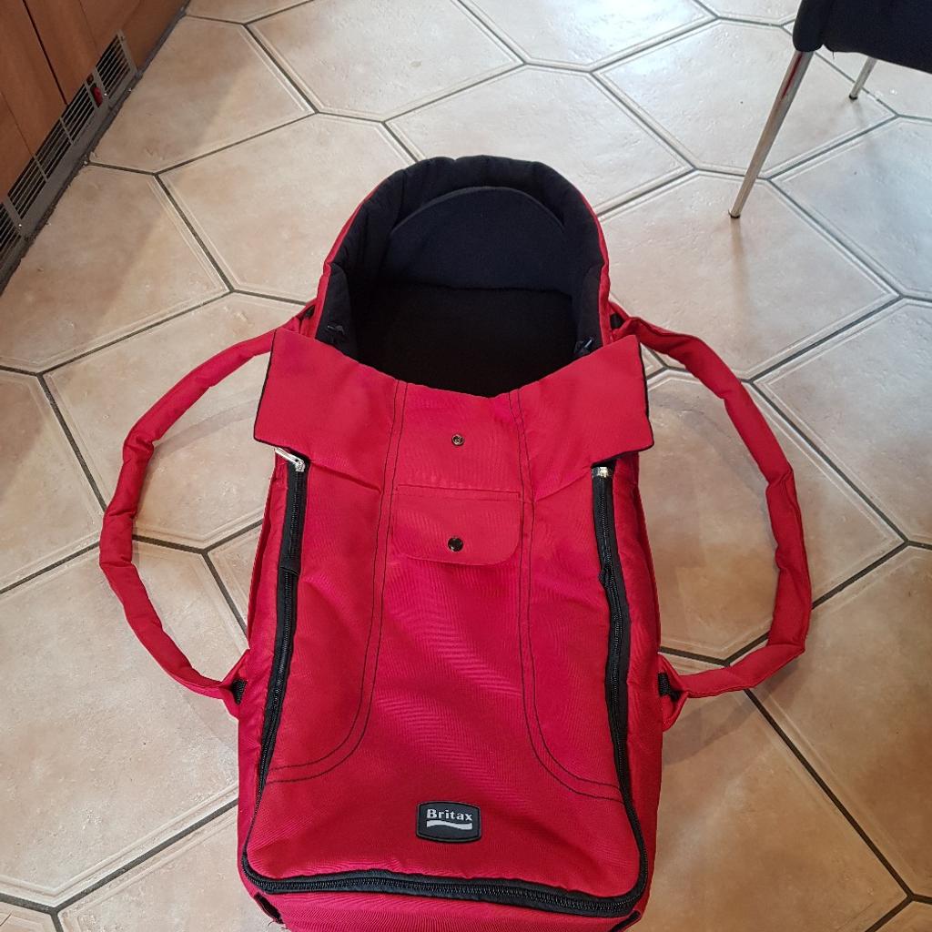 britax b agile newborn insert