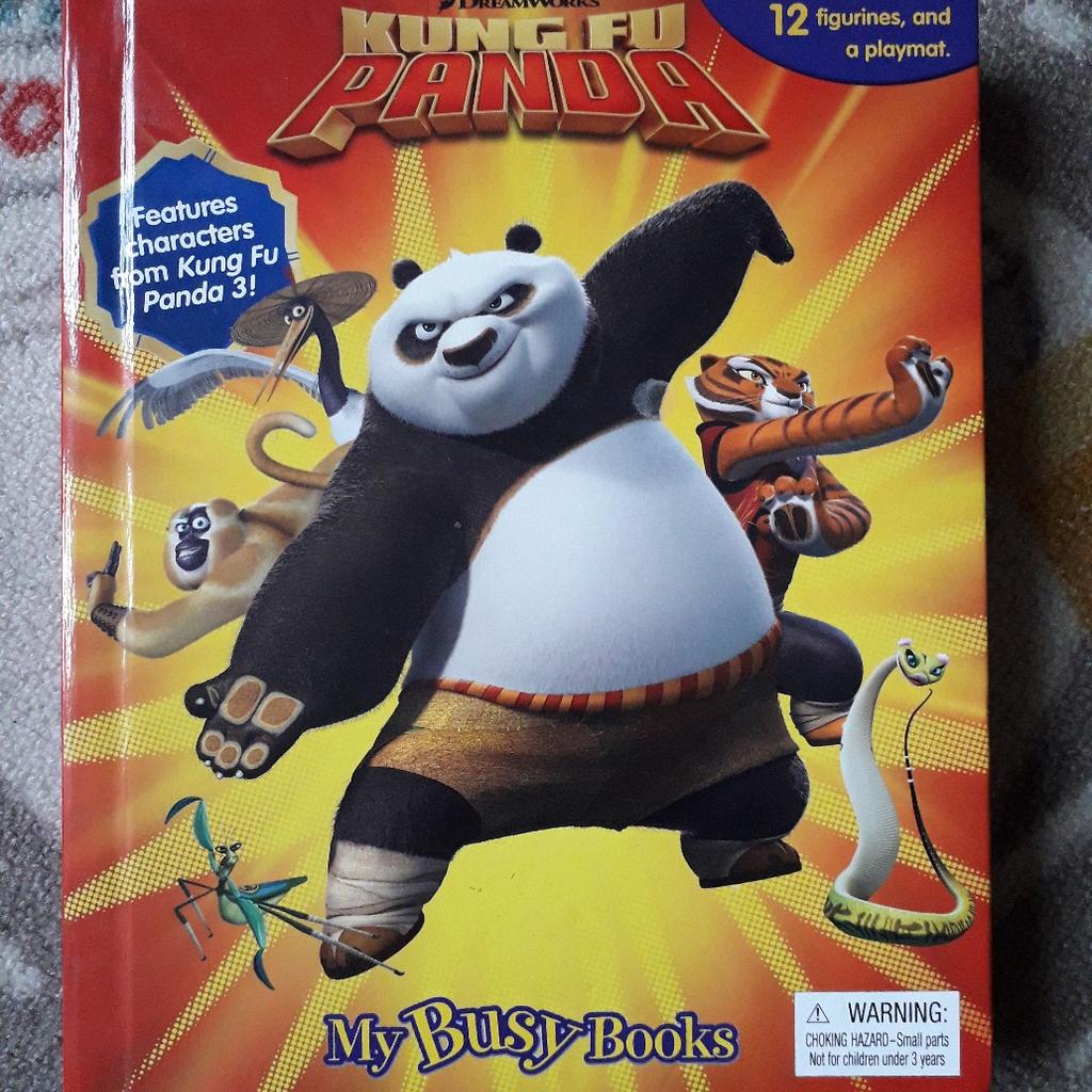 Kung Fu Panda My Busy Book, playmat + figures in NW2 London for £2.00 ...