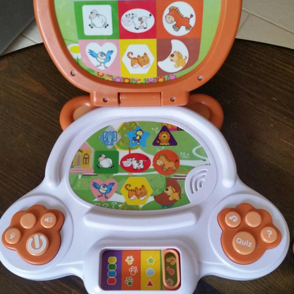 Little tikes push and play bear shop laptop