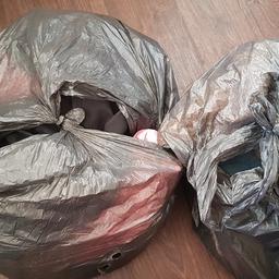 2 black bags of mainly river jeans..bohoo tops great condition