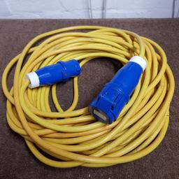 25m extension hook up cable, less than 12months old, for sale due to selling of caravan.