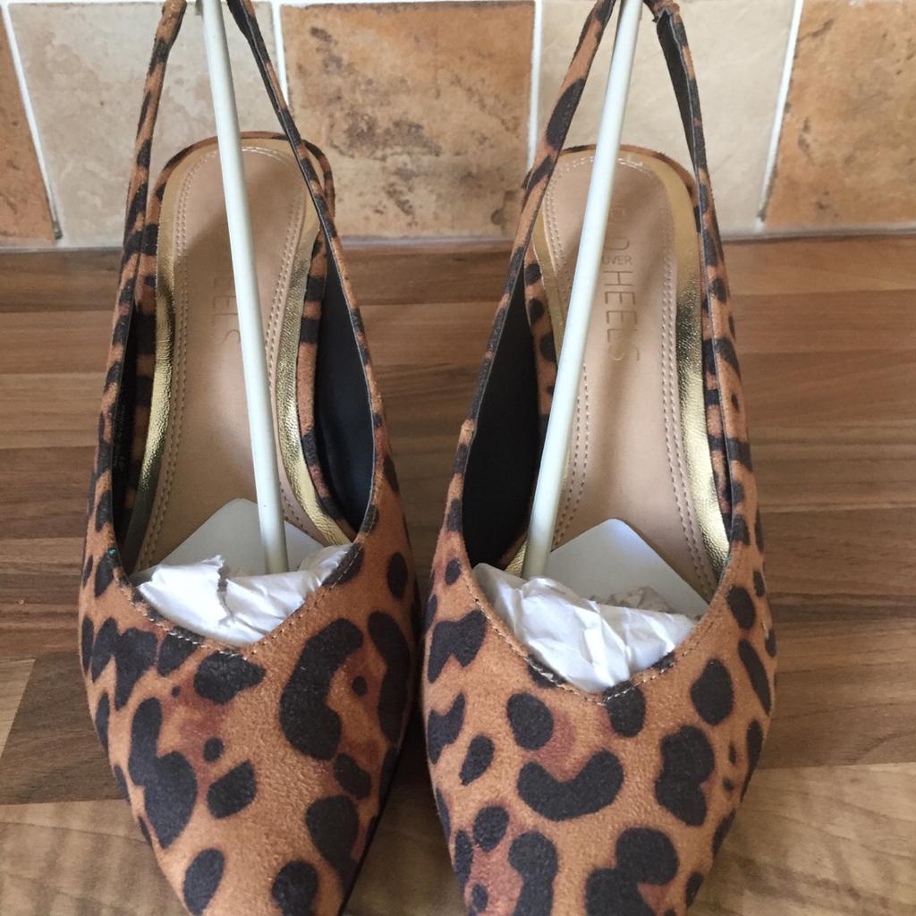 Head over heels top leopard print shoes