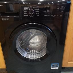 Beko washing machine in black nice clean machine in good working condition with quiet 1200 spin a 7 kg drum short 28 minute wash. local delivery is possible at cost of fuel                no offers