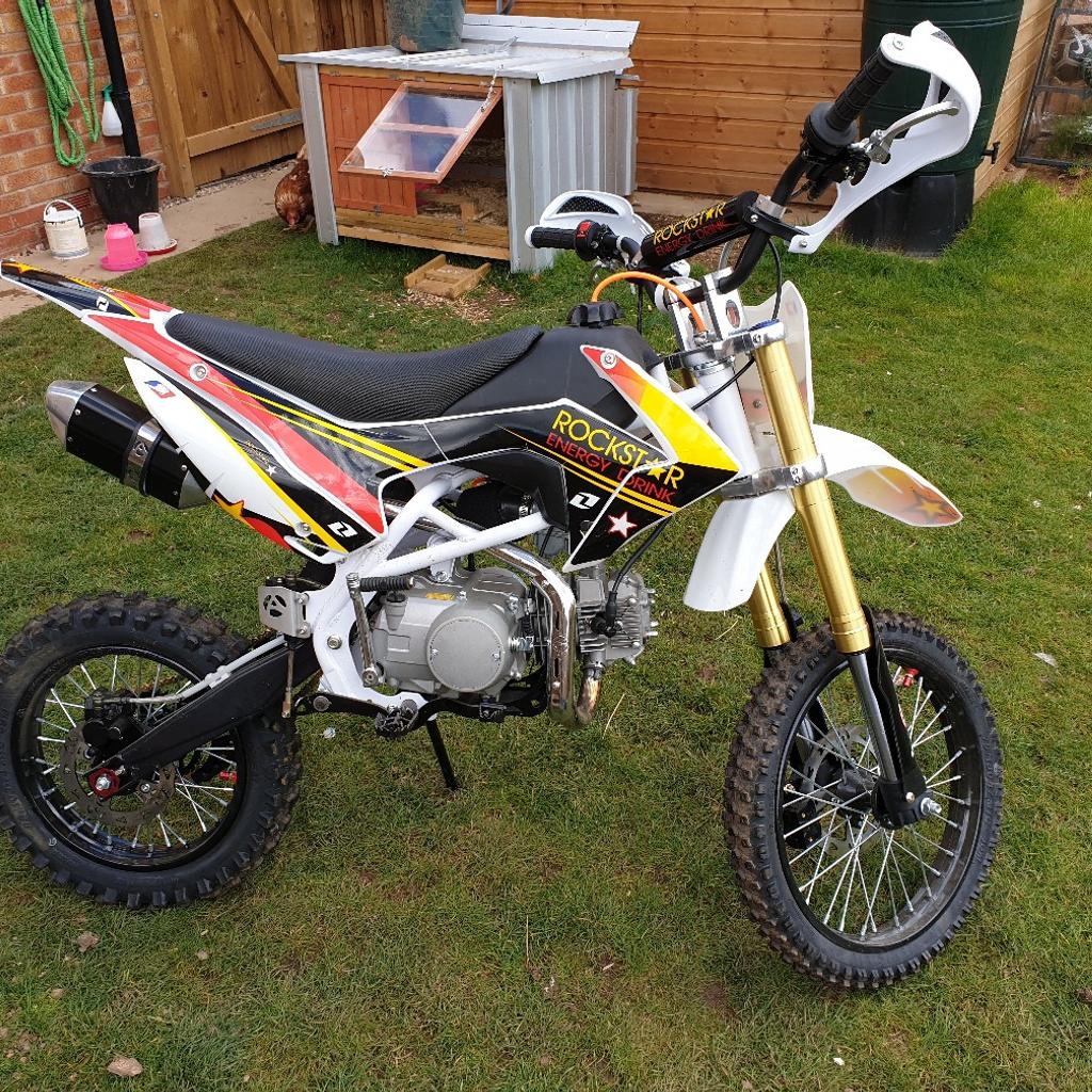 Rockstar 125 pit deals bike