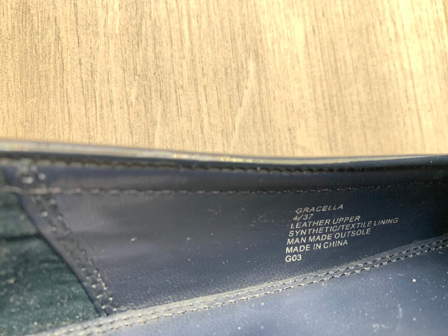 Dune Gracella Flatform Loafers Navy Size 4 in LU4 Luton for 35.00 for sale Shpock