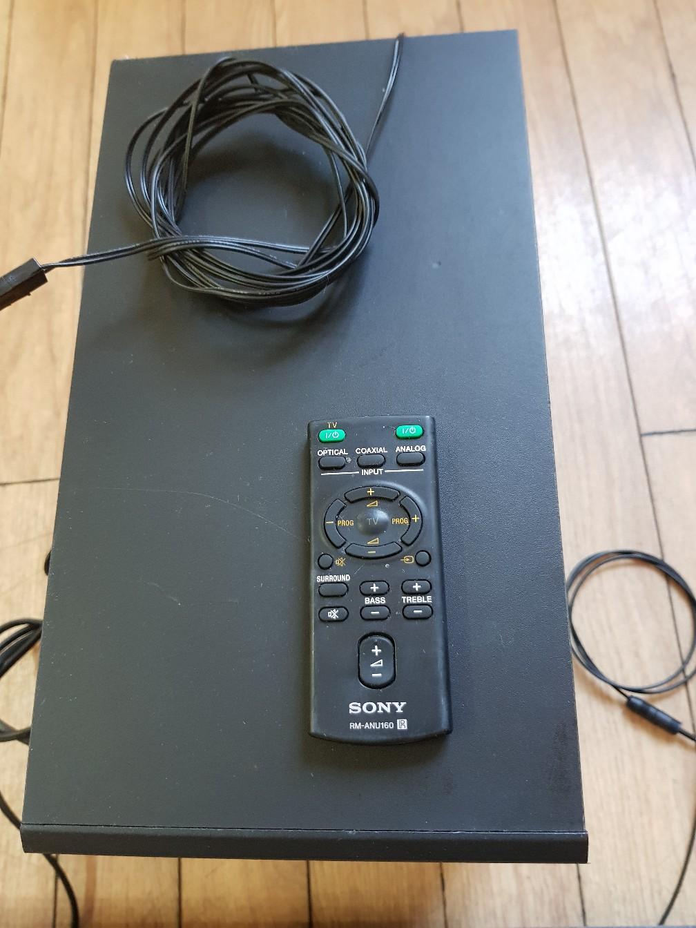 Sony Soundbar SA-CT60BT mit Subwoofer - Bluetooth, Dolby Digital in